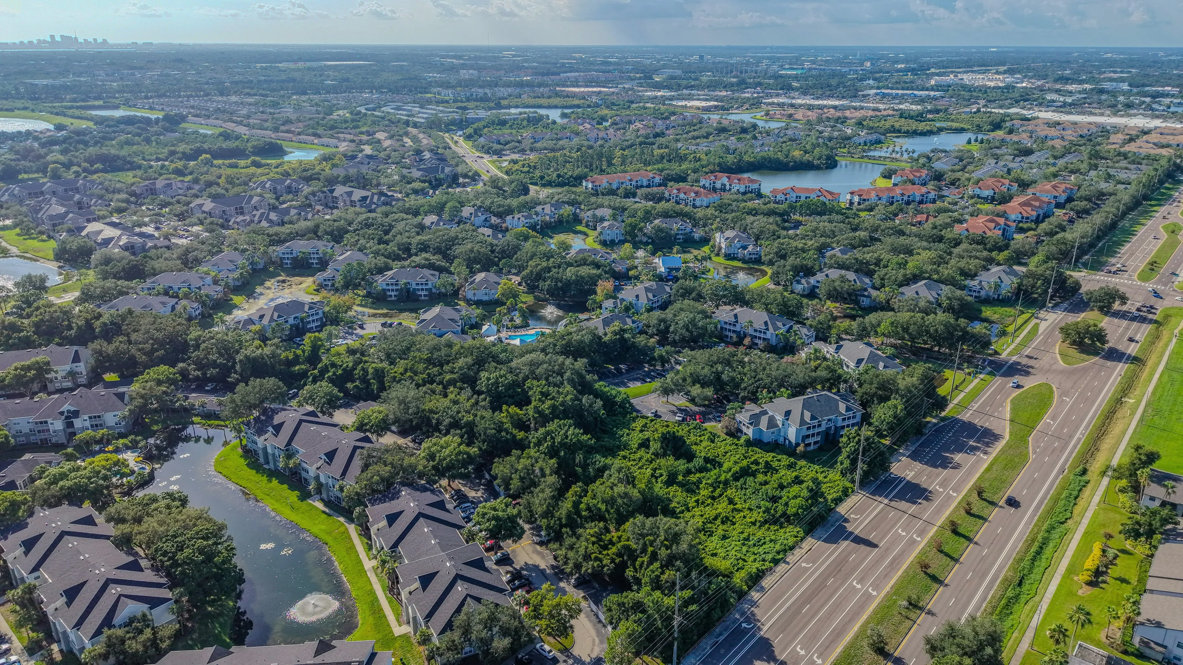 Garden-style apartment community